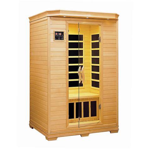 Icomfort Infrared Carbon Heated Sauna Two Person The Home Depot Canada