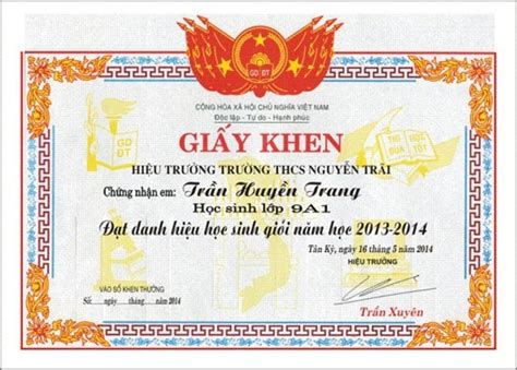 M U Gi Y Khen Ph I Gi Y Khen P Nh T K M File T I Eu Vietnam