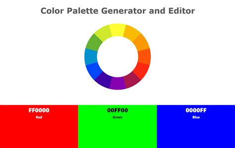 Color Wheel Palette Generator And Editor Colorxs Com