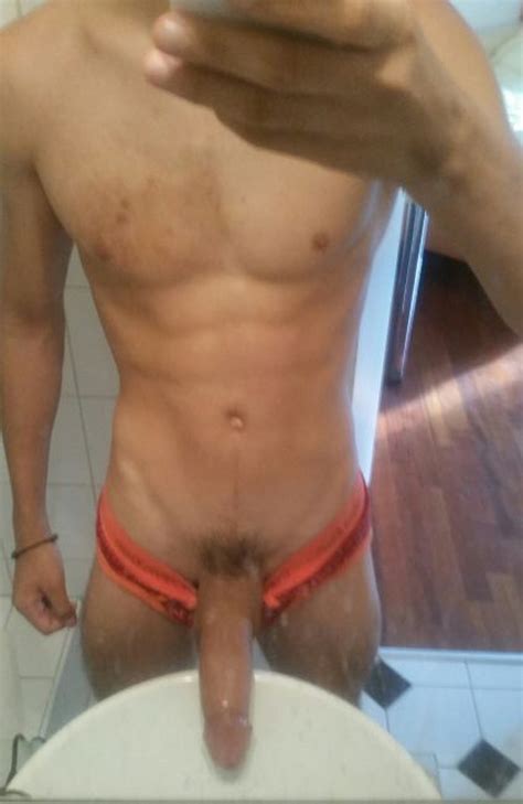 Sexy Guy Showing His Big Uncut Cock Nude Amateur Guys