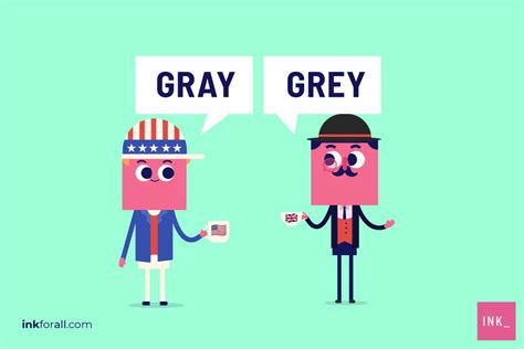 Grey or Gray: Which One is Correct? - INK Blog
