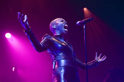 Skin, pseudonimo di deborah anne dyer (londra, 3 agosto 1967), è una cantante britannica, leader della band londinese skunk anansie; Skunk Anansie - Wikipedia