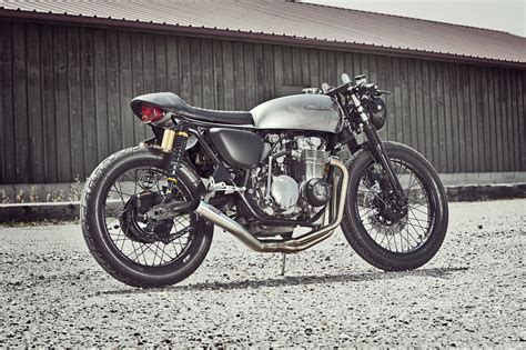I almost answered this guy's question the exact same way yesterday, because you specified in the title where the forks came from, then i realized he could be asking about the rear. Honda CB550 Cafe Racer