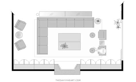 Living Room Layout Plans Tutorial Pics