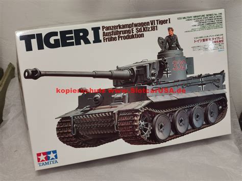 Tamiya 35216 1 35 German Tiger I Early Production SlotcarUSA