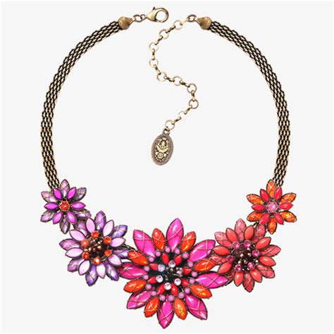 Necklace clipart flower necklace, Necklace flower necklace Transparent ...