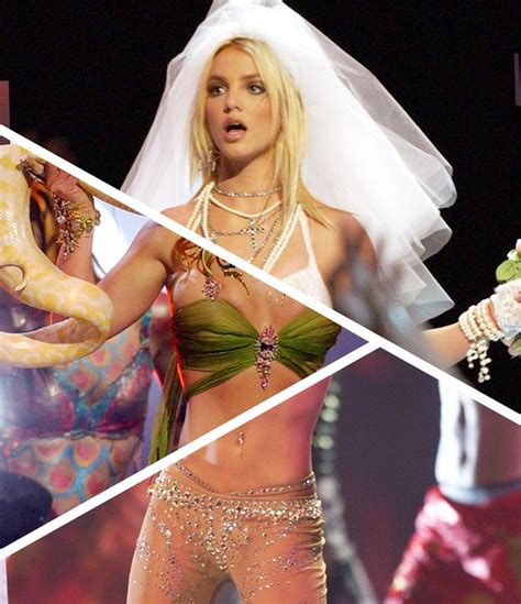 britney spears most iconic onstage outfits instyle