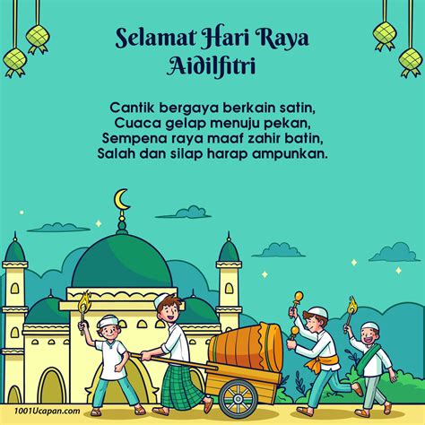 Pantun Hari Raya Pkp Ucapan Dan Pantun Selamat Hari R - vrogue.co
