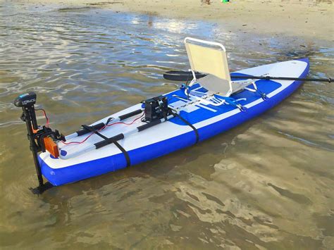 Add Electric Trolling Motor To Stand Up Sup Paddle Board Motor Board