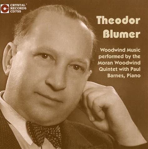 Wind Chamber Music Of Theodor Blumer Vol 2 By Moran Woodwind Quintet