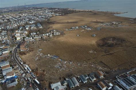Aerial Photos Hurricane Sandys Destruction In Staten Islands Oakwood