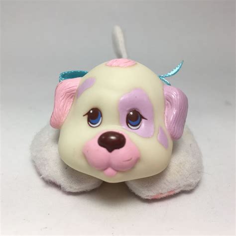 1991 Vintage Hasbro Puppy Surprise Baby Dog Boy White And Pink Spots 8800