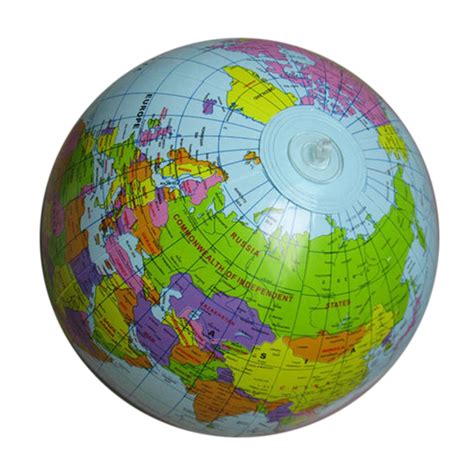 16 Inch Inflatable Globe Children Toy Geography Intelligence Toy Tanga