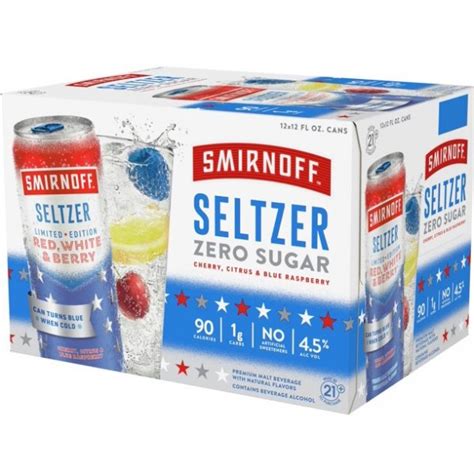 Smirnoff Red White And Berry Hard Seltzer Joe Canals Lawrenceville