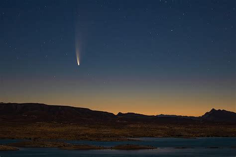 Comet Neowise Comet Neowise C2020 F3 407 Am Lake Mead Flickr