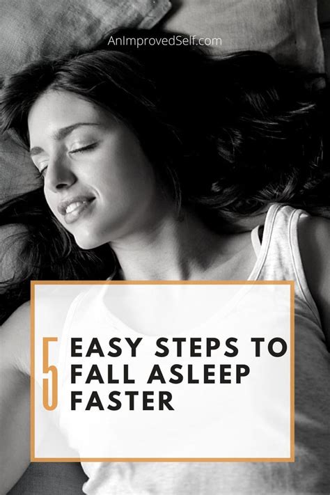 5 Easy Steps To Help You Fall Asleep Faster How To Fall Asleep Books