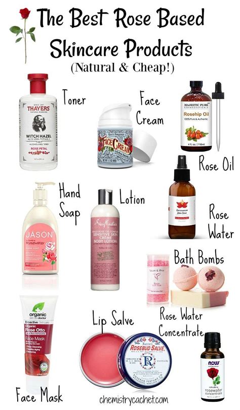 The Best Rose Based Skincare Products Natural And Cheap Rose Skincare Skincare Products