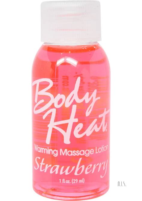 body heat 1oz strawberry add heat to your seductions with these edible warming massage