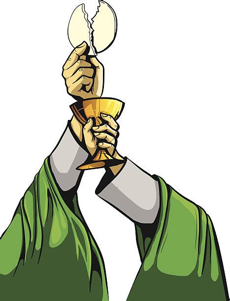 Priest Eucharist Illustrations Royalty Free Vector Graphics And Clip Art