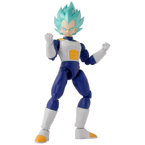 Bandai Dragon Stars Dbz Super Saiyan Blue Vegeta Version Action Figure Merchandise Zavvi