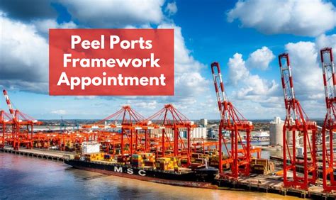 Pell Frischmann Appointed On Peel Ports Framework Excellence Through