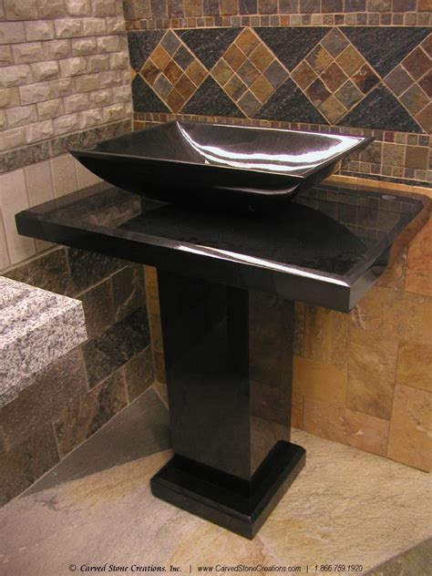 Natural Stone Sinks For Kitchen And Bath Carved Stone Creations