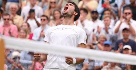 Carlos Alcaraz Races Past Rune To Set Wimbledon Semi Final With Medvedev Tennis Majors