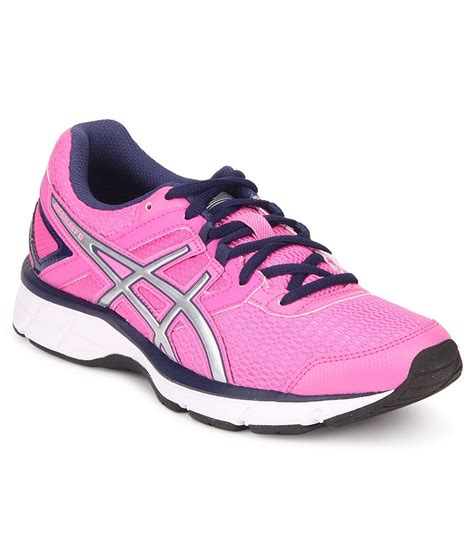 Asics Pink Running Sports Shoes Price In India Buy Asics Pink Running