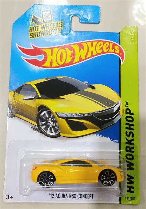 Hot Wheels 12 Acura Nsx Concept Hobbies And Toys Toys And Games On Carousell