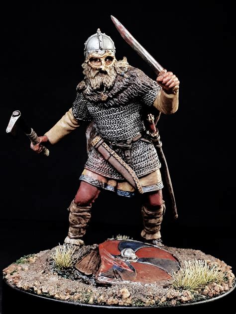 80mm Viking Warrior Display Quality Miniatures Models Paints