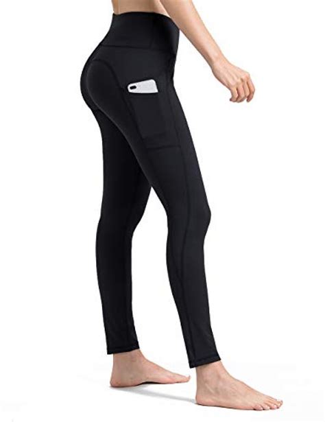 along fit yoga pants with side pockets — deals from savealoonie