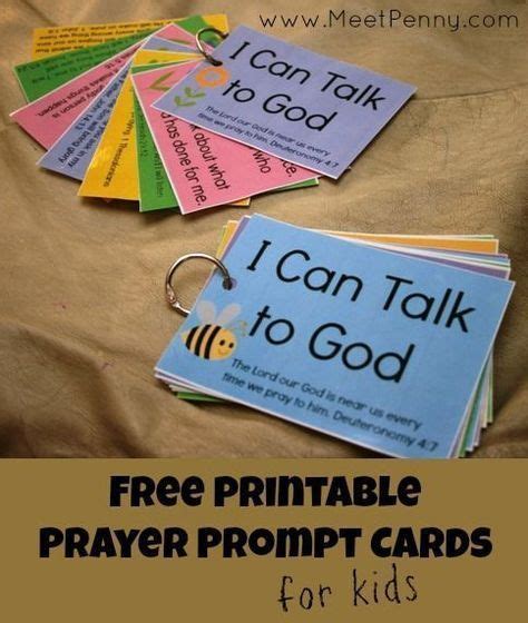 How Can You Teach Children To Pray Printable Prayers Prayers For