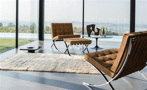 Find many great new & used options and get the best deals for real leather barcelona lounge chair and ottoman stool style of mies van der rohe at the best online prices at ebay! Barcelona Chair Chrome Plated - hivemodern.com