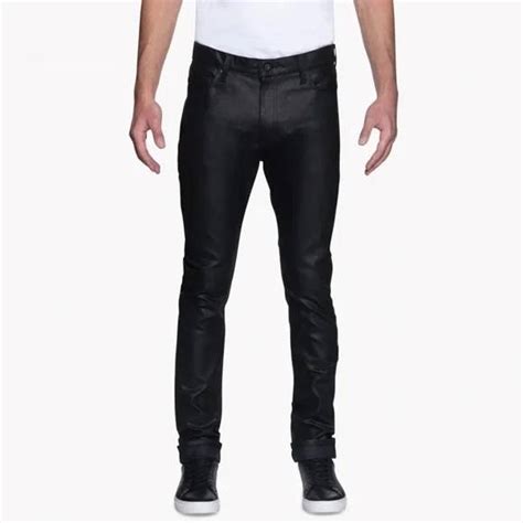 Naked Famous NAKED FAMOUS Stacked Guy Wax Coated Stretch Jeans