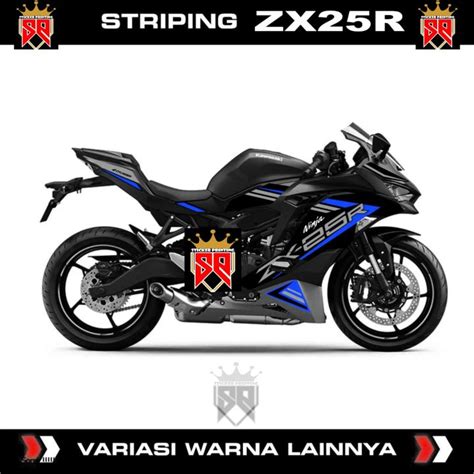 STRIPING VARIASI NINJA ZX25R DECAL STICKER KAWASAKI NINJA ZX 25R Lazada