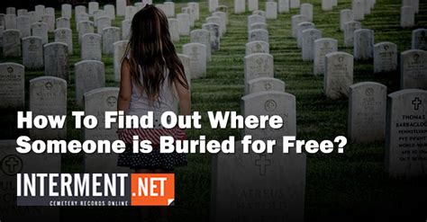 How Do I Find Out What Cemetery Someone Is Buried In