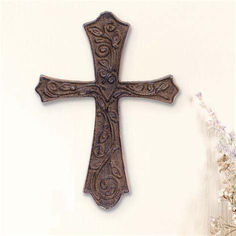 Check spelling or type a new query. Ophelia & Co. Large Rustic Flared Cast Metal Cross Wall Décor & Reviews | Wayfair