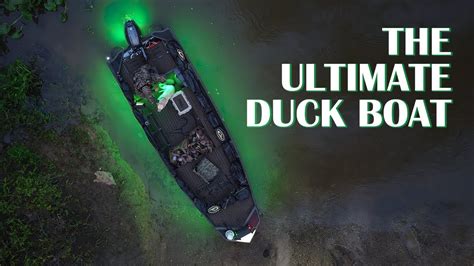 The Ultimate Duck Boat Built By Ducks Unlimited Magazine Youtube