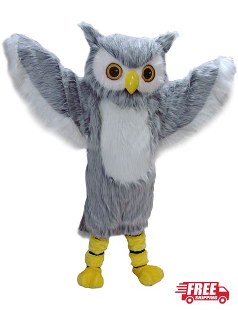 Owl Mascot Uniform Made In The Usa Ships In 4 5 Weeks