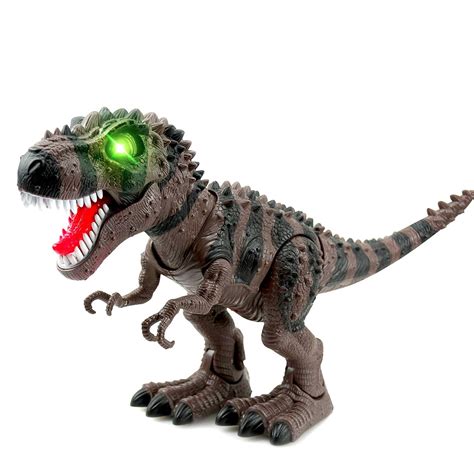 Wonderplay Walking Dinosaur T Rex Toy Figure With Lights And Sounds