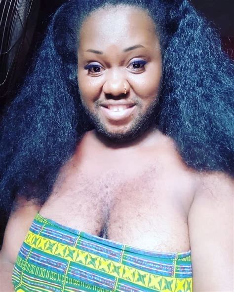 Nigerias Hairiest Woman Shares New Photos Says She Is Looking For A Lover