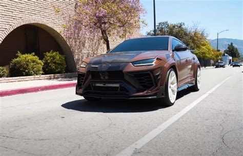 Travis Scotts Lamborghini Urus Follows The Same Chocolate Rule As His