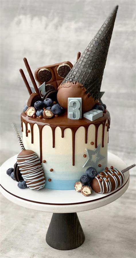 30 Pretty Cake Ideas To Inspire You Chocolate Birthday Cake