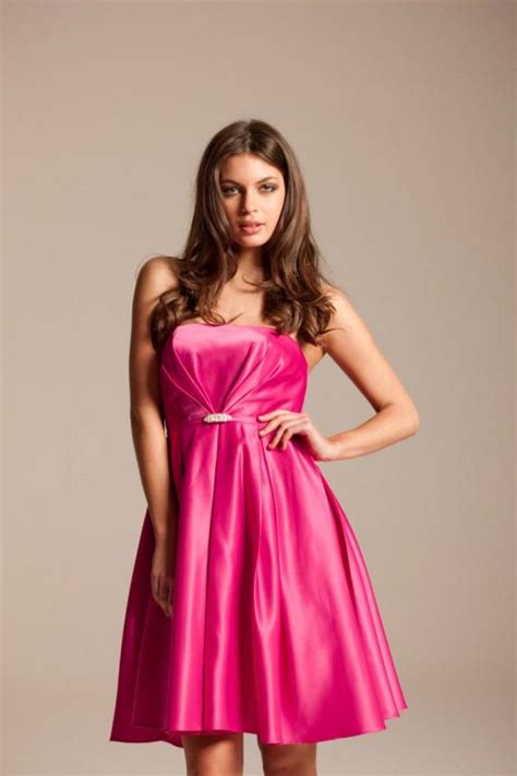 Hot Pink Formal Dresses Picture 1