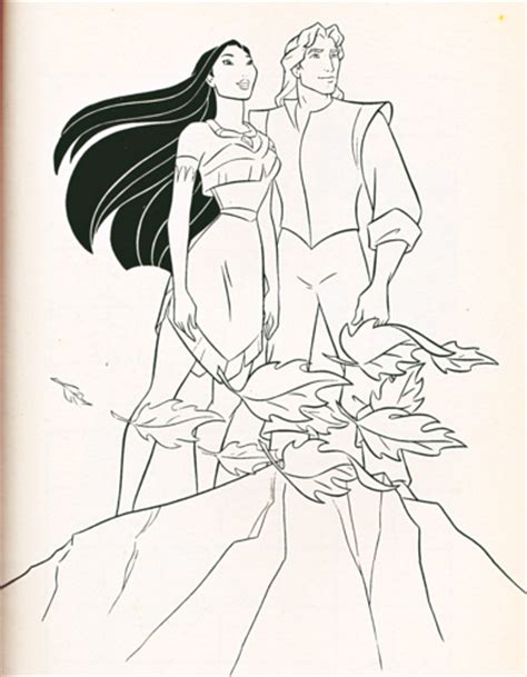 After marriage, pocahontas was brought to england and briefly met with captain john smith. Walt Disney Characters images Walt Disney Coloring Pages ...