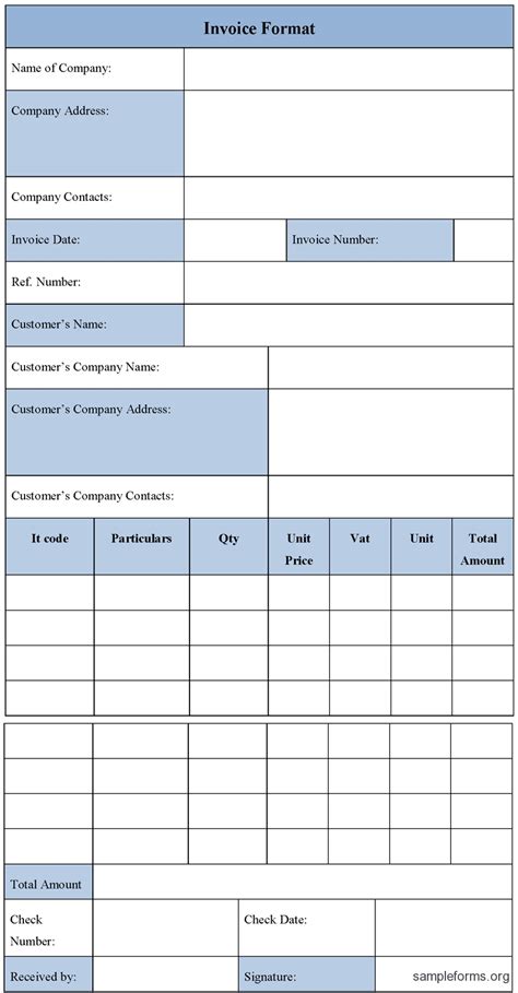 Make Your Own Invoices Invoice Template Ideas