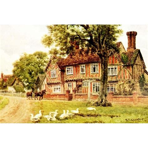 The Cottages And The Village Life Of Rural England 1912 Brent Eleigh