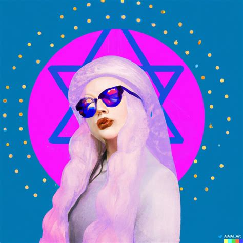 🎶 Ai Ai Ai Art 🎨 On Twitter Prompt Jewish American Princess In The Style Of Vaporwave