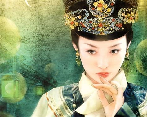 The Ancient Chinese Beauty Hd Wallpaper Art And Paintings Wallpaper