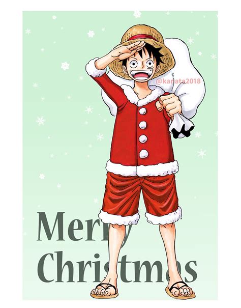 Merry Christmas Nakama Luffy Wallpaper Iphone Christmas Merry